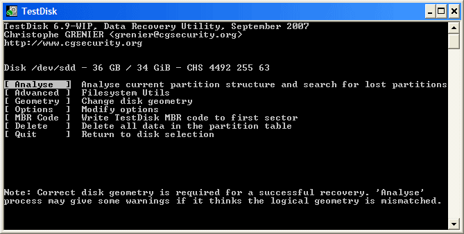 can my recovery partition repair corrupted files